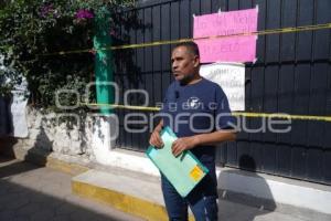 TLAXCALA . PREDIO . POBLADORES DE TIZATLÁN