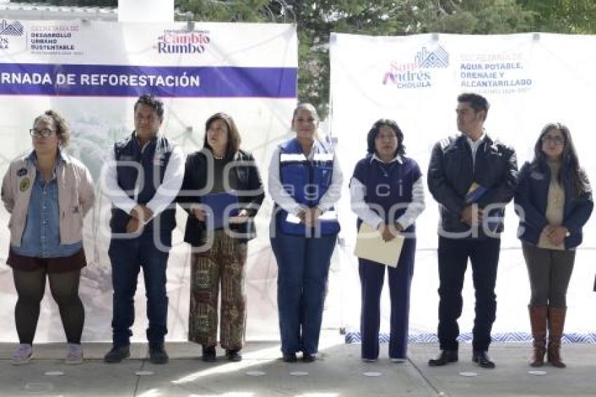 SAN ANDRÉS CHOLULA . PROGRAMA COSECHANDO LLUVIA