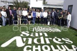 SAN ANDRÉS CHOLULA . REHABILITACIÓN DEL CABS