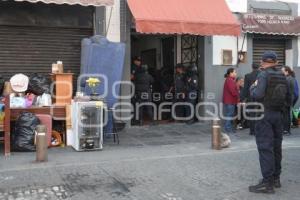 DESALOJO . CENTRO HISTÓRICO