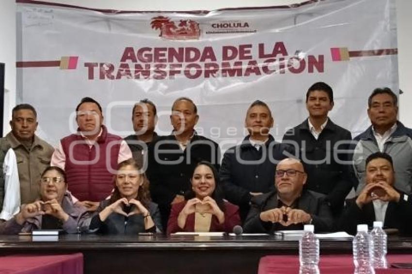 SAN PEDRO CHOLULA .  OBRA PÚBLICA