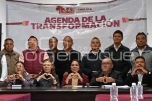 SAN PEDRO CHOLULA .  OBRA PÚBLICA