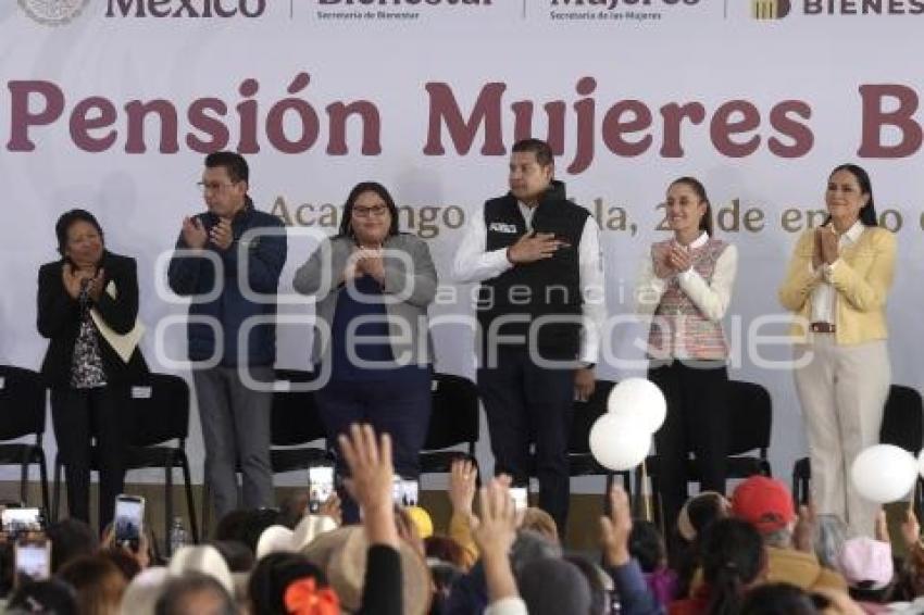GOBIERNO FEDERAL . PENSIÓN MUJERES BIENESTAR