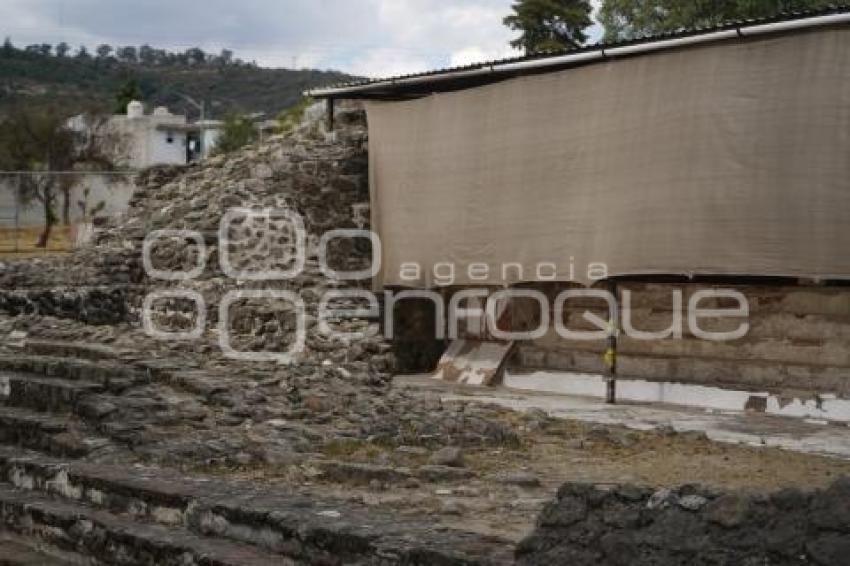 TLAXCALA . ACCESO ZONA ARQUEOLÓGICA