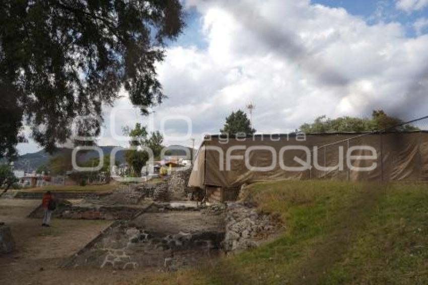 TLAXCALA . ACCESO ZONA ARQUEOLÓGICA