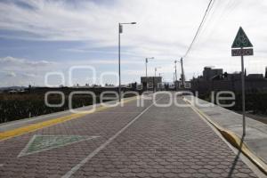 SAN ANDRÉS CHOLULA . CALLE ADOQUINADA