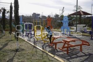 SAN ANDRÉS CHOLULA . CALLE ADOQUINADA