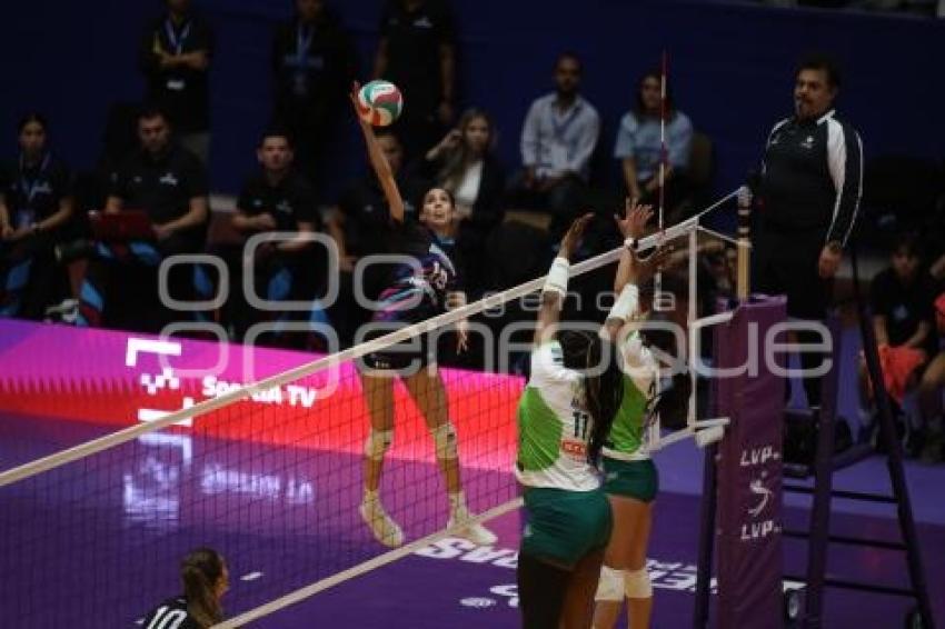 VOLEIBOL . GUERRERA DE PUEBLA VS LEONAS