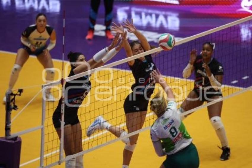 VOLEIBOL . GUERRERA DE PUEBLA VS LEONAS