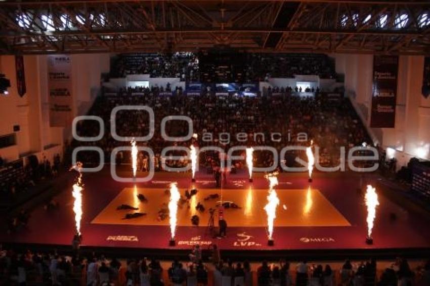 VOLEIBOL . GUERRERA DE PUEBLA VS LEONAS