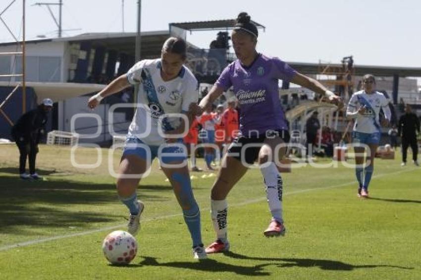 FÚTBOL FEMENIL . PUEBLA VS CHIVAS