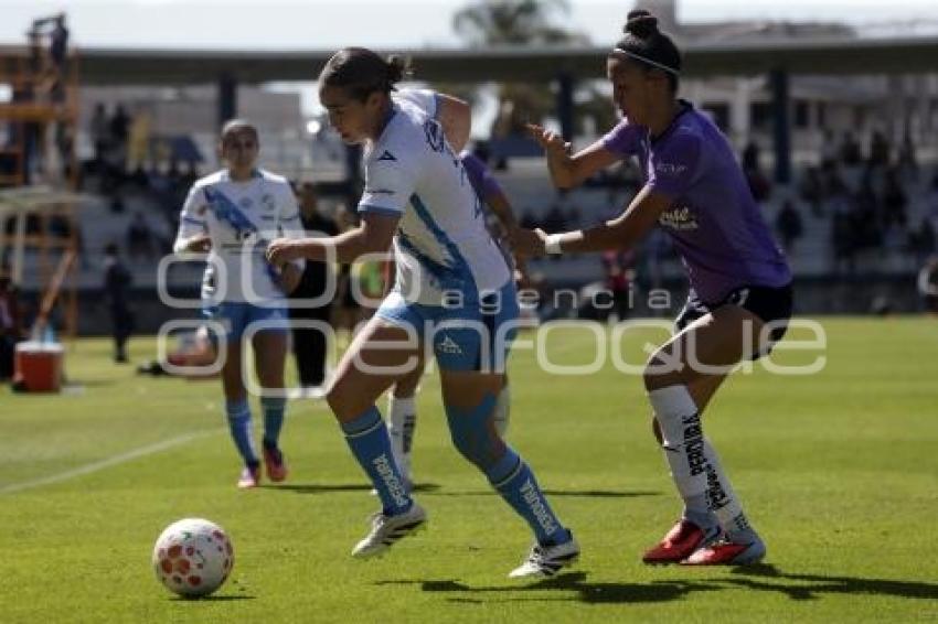 FÚTBOL FEMENIL . PUEBLA VS CHIVAS