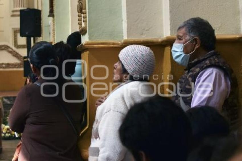 TLAXCALA . MISA . CUBREBOCAS