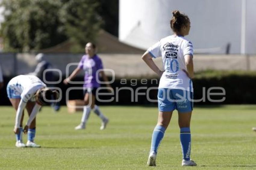 FÚTBOL FEMENIL . PUEBLA VS CHIVAS