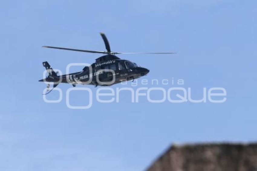 SEGURIDAD . HELICÓPTERO