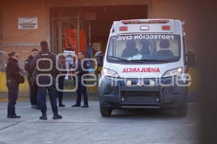 TLAXCALA . HOMBRE HERIDO