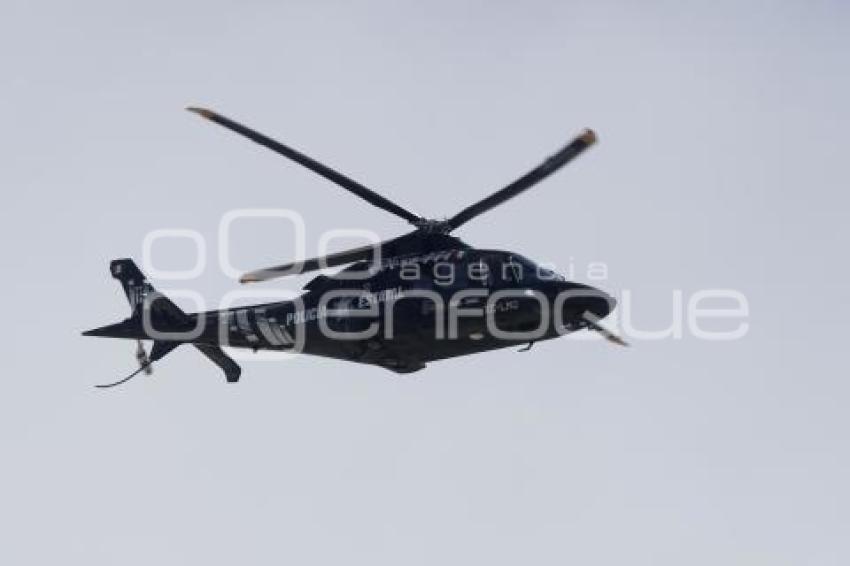 SEGURIDAD . HELICÓPTERO