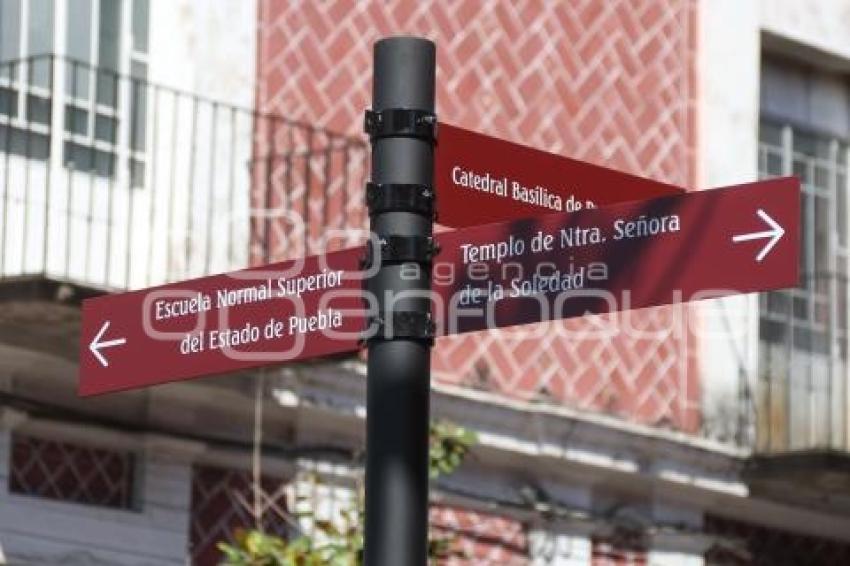 SEÑALETICA . CENTRO HISTORICO