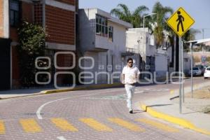 SAN ANDRÉS CHOLULA . ADOQUINAMIENTO 5 SUR