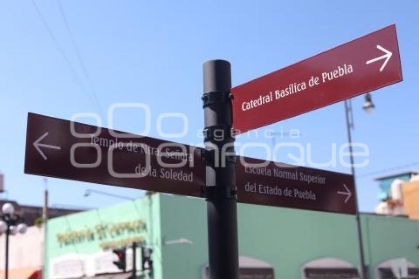SEÑALETICA . CENTRO HISTORICO
