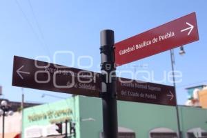 SEÑALETICA . CENTRO HISTORICO