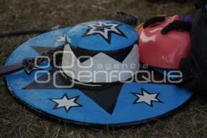 TLAXCALA . CARRERA DE CHIVARRUDOS