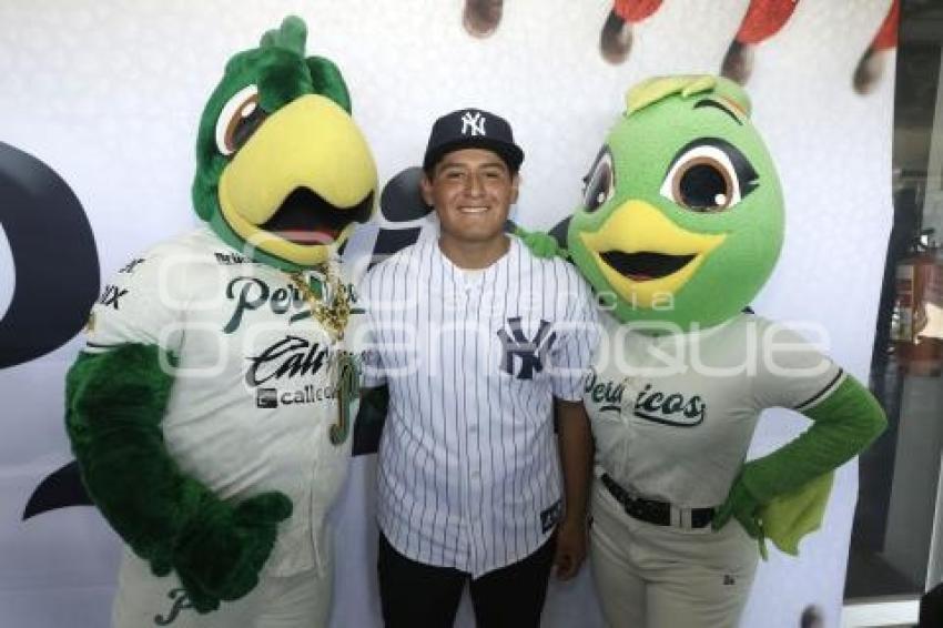 PERICOS DE PUEBLA . CONTRATO YANKEES