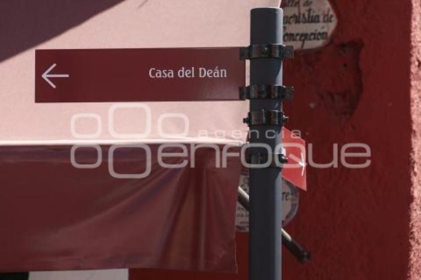 SEÑALETICA . CENTRO HISTORICO