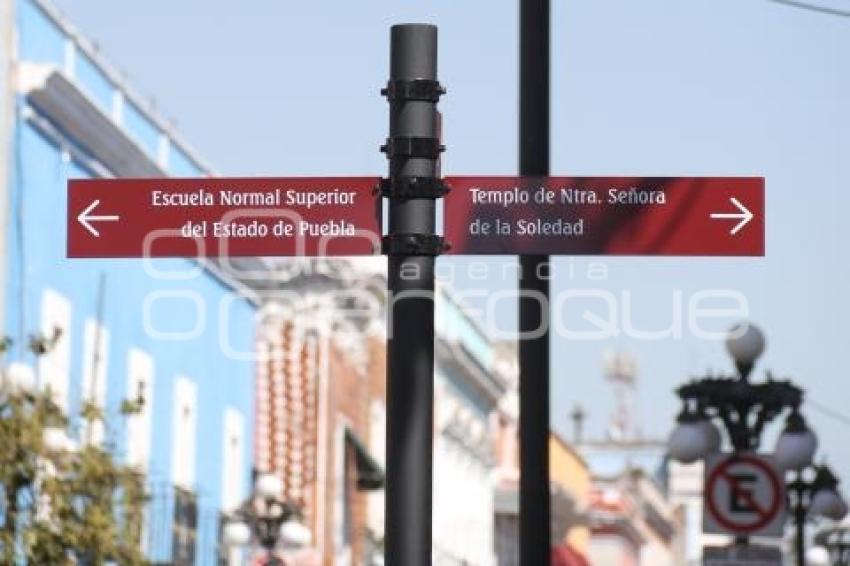 SEÑALETICA . CENTRO HISTORICO