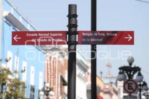 SEÑALETICA . CENTRO HISTORICO