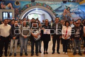 ATLIXCO . CONFERENCIA DIPUTADO URUGUAYO