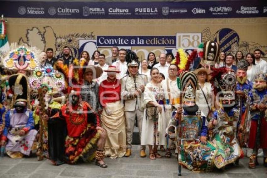 HUEJOTZINGO . CARNAVAL CONVITE