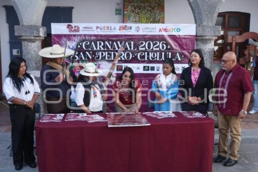SAN PEDRO CHOLULA . CARNAVAL