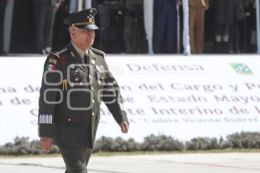 PROTESTA COMANDANTE ZONA MILITAR