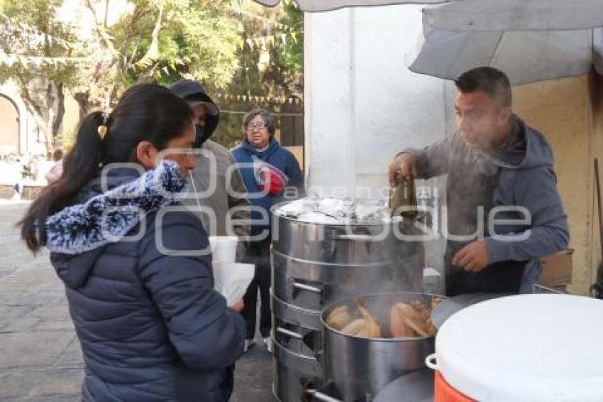 DÍA DE LA CANDELARIA . TAMALES