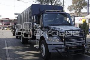 MANIFESTACIÓN . TRANSPORTISTAS 