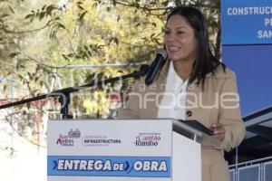 SAN ANDRÉS CHOLULA . ENTREGA OBRA 