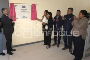 SAN ANDRÉS CHOLULA . ENTREGA OBRA 