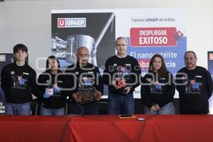 UPAEP . DESPLIEGUE EXITOSO NANOSATÉLITE 
