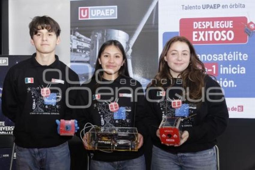 UPAEP . DESPLIEGUE EXITOSO NANOSATÉLITE 