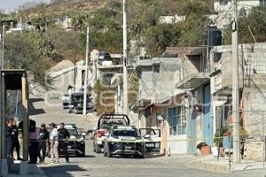 TECAMACHALCO . LEVANTAMIENTO DE CADÁVER 