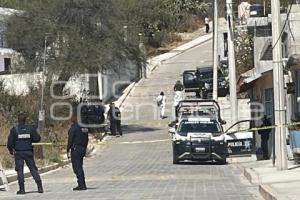 TECAMACHALCO . LEVANTAMIENTO DE CADÁVER 