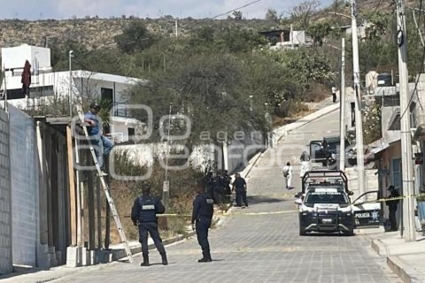 TECAMACHALCO . LEVANTAMIENTO DE CADÁVER 