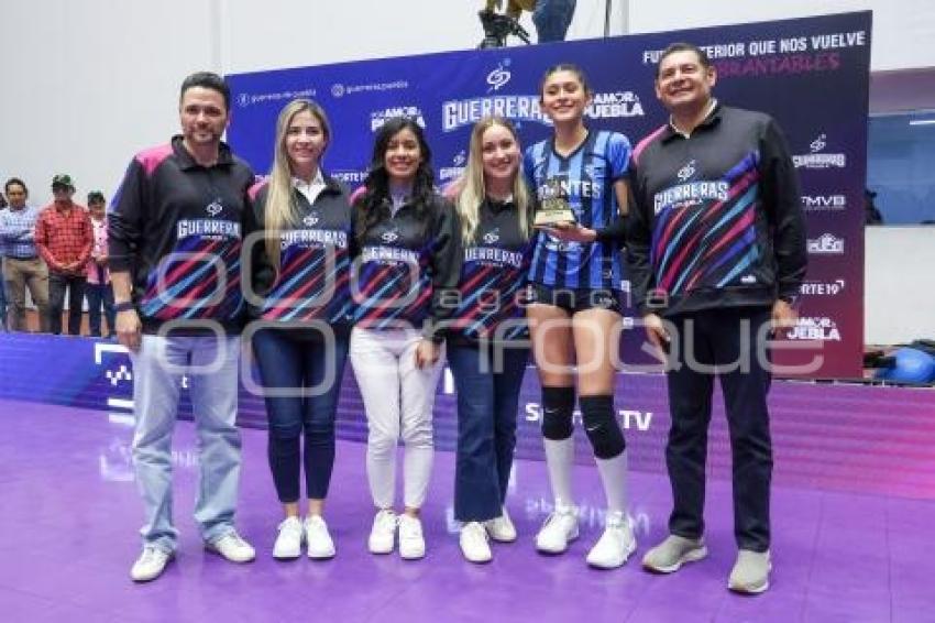 VOLEIBOL . GUERRERAS DE PUEBLA VS GIGANTES