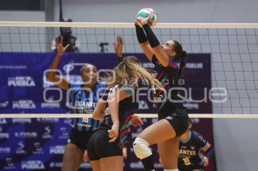 VOLEIBOL . GUERRERAS DE PUEBLA VS GIGANTES