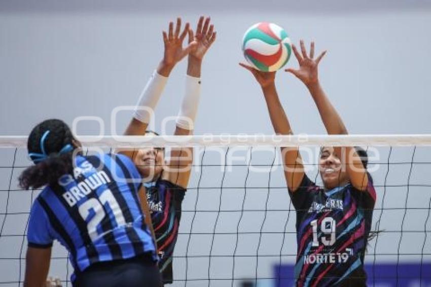 VOLEIBOL . GUERRERAS DE PUEBLA VS GIGANTES