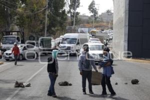 MANIFESTACIÓN . TRANSPORTISTAS PERIFERICO
