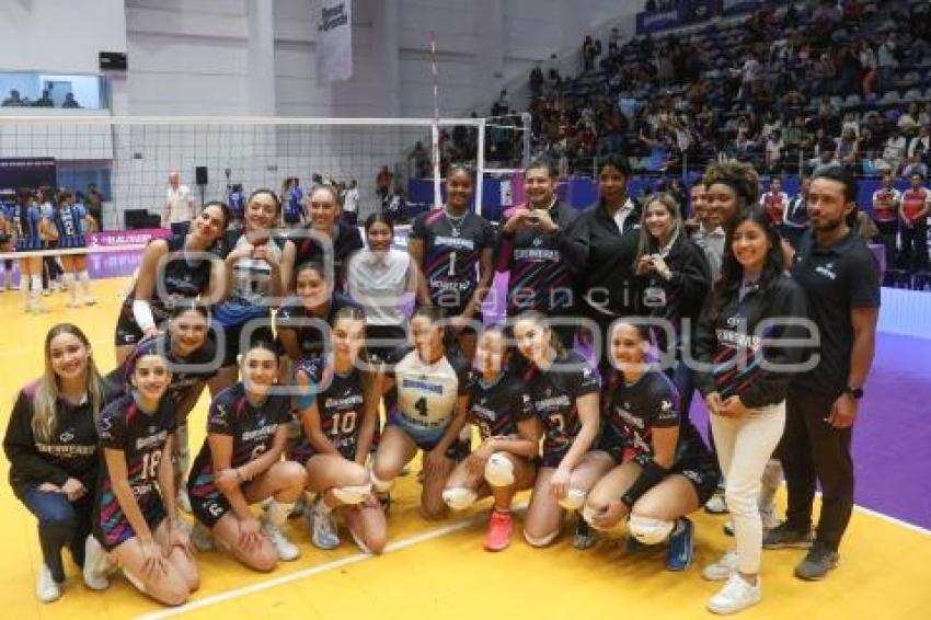 VOLEIBOL . GUERRERAS DE PUEBLA VS GIGANTES