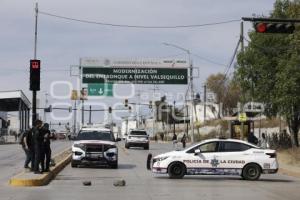 MANIFESTACIÓN . TRANSPORTISTAS PERIFERICO