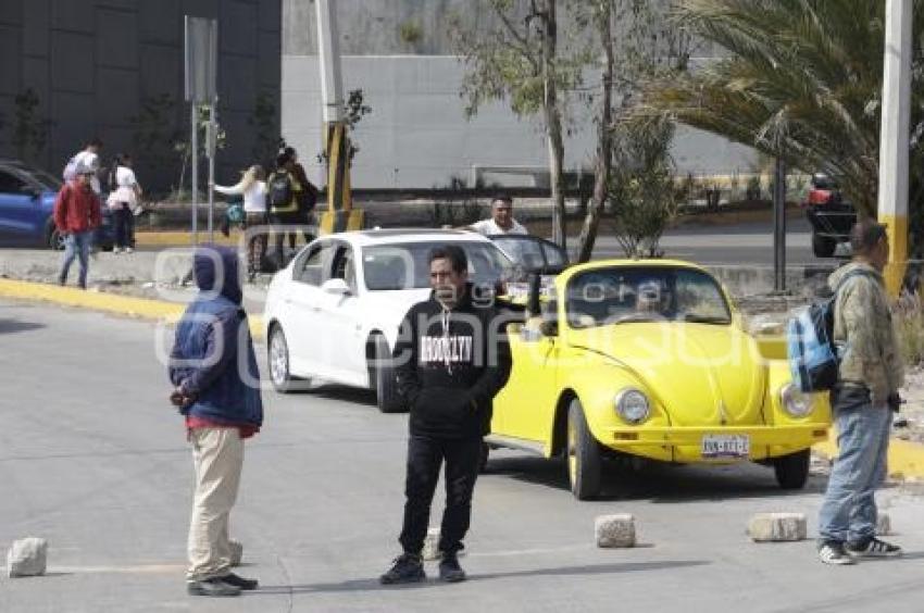 MANIFESTACIÓN . TRANSPORTISTAS PERIFERICO